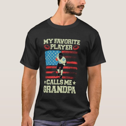 Voetbal Opa T-shirt (Voorkant)