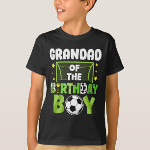 Voetbal Opa Verjaardag Jongen Feest Voetbal Famili T-shirt