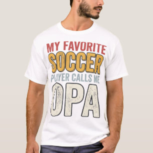 Voetbal Opa Vintage Typografie Shirt Ontwerp_1