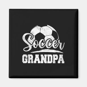 Voetbal Opa Voetballer Spel Dag Vader &# s Magneet