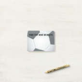 Voetbal | Opmerkingen Football Post-it® Notes (Op bureau)