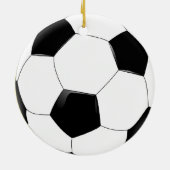 Voetbal oranje ornament (Achterkant)