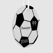 Voetbal Ornament (voorkant)