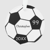 Voetbal Ornament (voorkant)