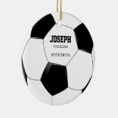Voetbal ornament (Rechts)