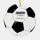 Voetbal ornament (Voorkant)
