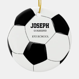Voetbal ornament