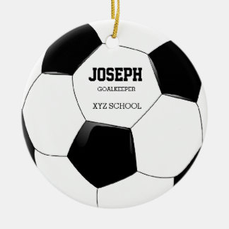 Voetbal ornament