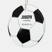 Voetbal ornament (Links)