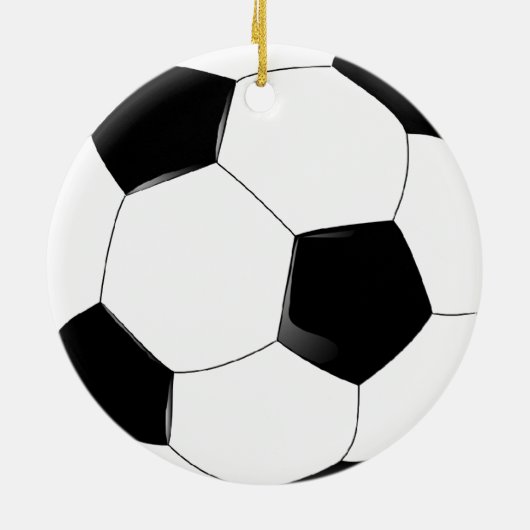 Voetbal ornament (Achterkant)