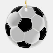 Voetbal Ornament (Achterkant)