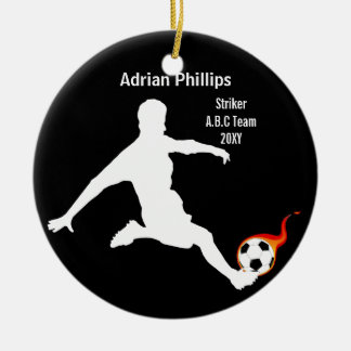 Voetbal ornament