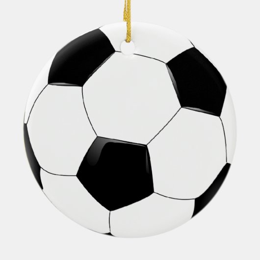 Voetbal ornament (Achterkant)
