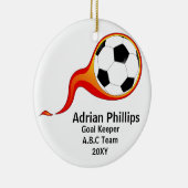 Voetbal ornament (Rechts)