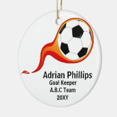 Voetbal ornament (Links)