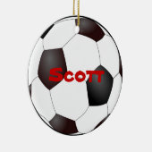 Voetbal Ornament (Rechts)
