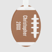 Voetbal Ornament (voorkant)