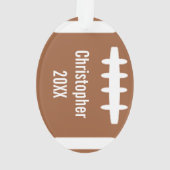 Voetbal Ornament (achterkant)
