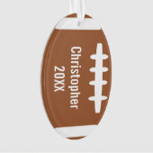 Voetbal Ornament (voorkant)