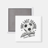 Voetbal Oudere Moeder 2026 In Verval Magneet (Voorkant / Achterkant)