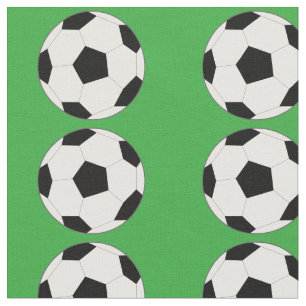 voetbal over groene stof