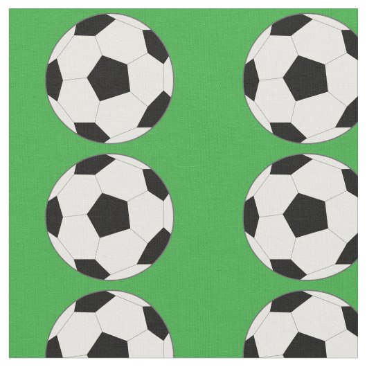 voetbal over groene stof (Close Up)