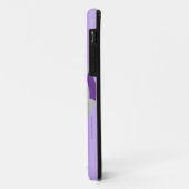 Voetbal, Paarse, persoonlijke naam Case-Mate iPhone Case (Achterkant/links)