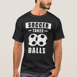 Voetbal Pakt Ballen - Grappig T-shirt