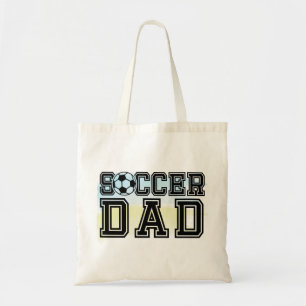 Voetbal Pap Gift Canvas tas voor Pap