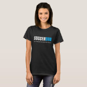 Voetbal Pap Grappig Schattige Vaderdag Gift T-shirt (Voorkant volledig)