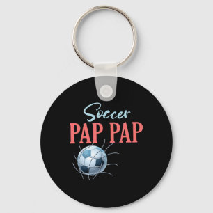 Voetbal Pap Pap Cadeaus Voor Vaderdag Voetbalfans Sleutelhanger