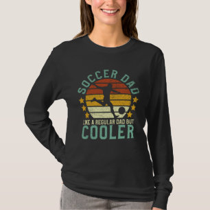 Voetbal Papa Grappig Voetbal Speler & Fan Vaderdag T-shirt
