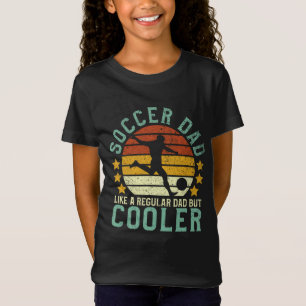 Voetbal Papa Grappig Voetbal Speler & Fan Vaderdag T-shirt