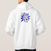 Voetbal papa hoodie (Achterkant)