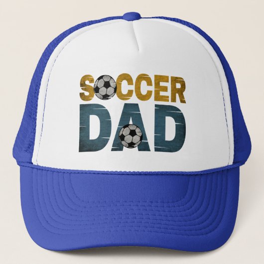 VOETBAL PAPA TRUCKER HOED PET (Voorkant)