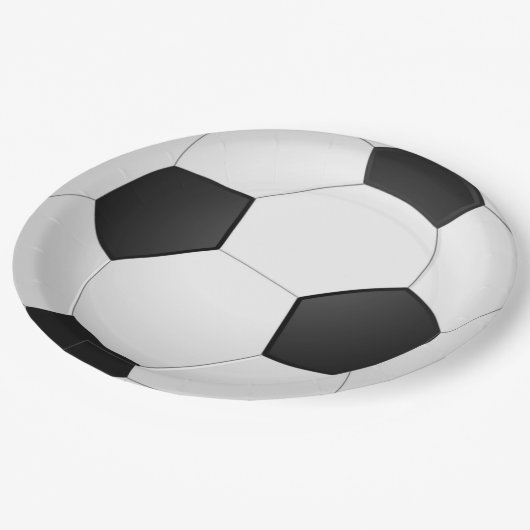 Voetbal Papier Borden Papieren Bordje (Gekanteld)