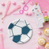 Voetbal Papieren Bordje (Feest)