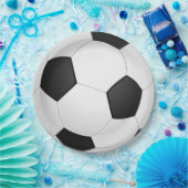 Voetbal Papieren Bordje (Feest)
