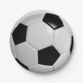 Voetbal Papieren Bordje (Voorkant)
