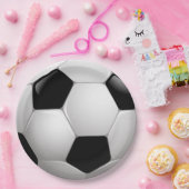Voetbal Papieren Bordje (Feest)