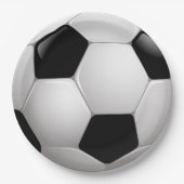 Voetbal Papieren Bordje (Voorkant)