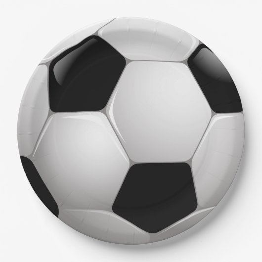 Voetbal Papieren Bordje (Voorkant)