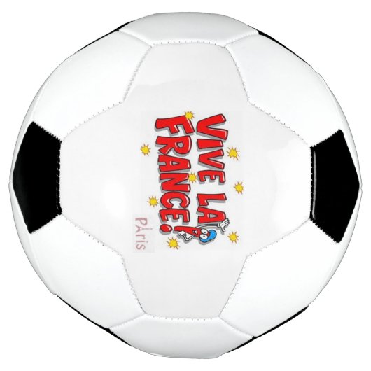 Voetbal Paris Frankrijk Viva la France (Gedraaid)