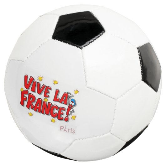 Voetbal Paris Frankrijk Viva la France (Drie kwart)