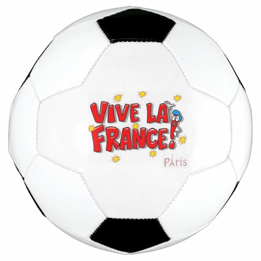 Voetbal Paris Frankrijk Viva la France (Voorkant)