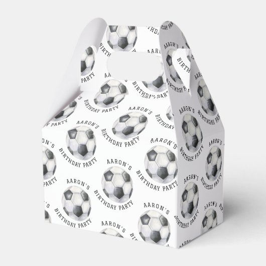 Voetbal-partij Bedankdoosjes (Achterkant)