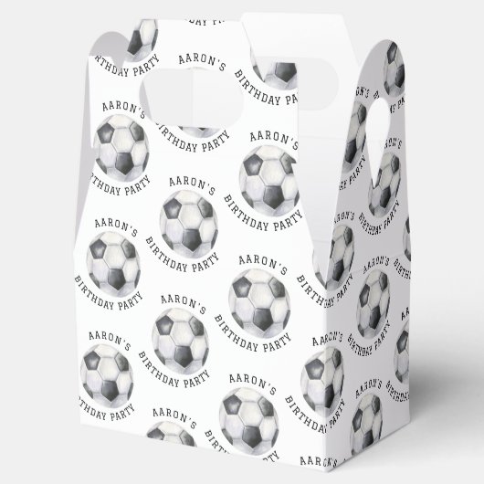 Voetbal-partij Bedankdoosjes (Geopend)