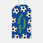 Voetbal-partij Cadeaulabel (Voorkant)