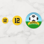 Voetbal-partij Confetti (Voorkanten)