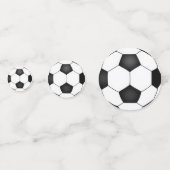 Voetbal-partij Confetti (Achterkanten)